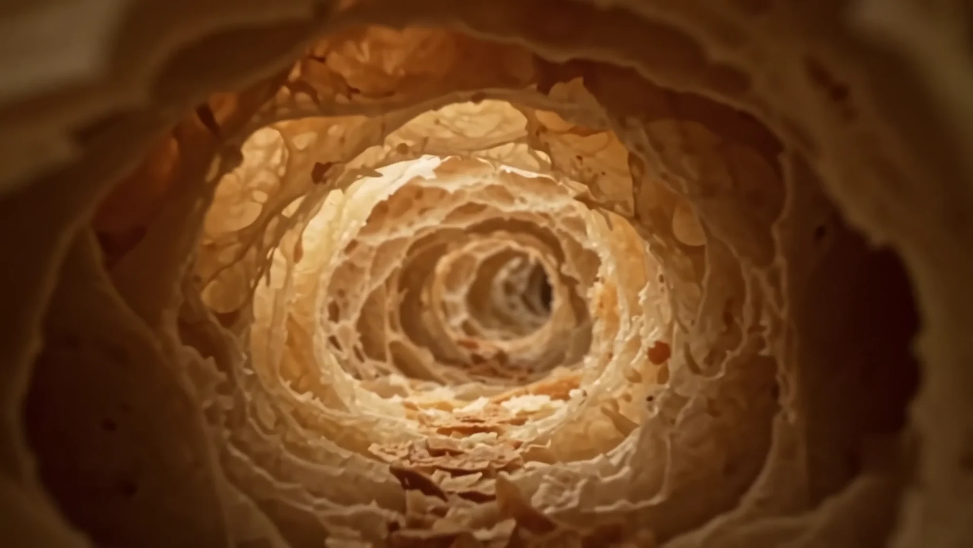 The honeycomb: An open crumb, light enough to pull apart. This is where all that waiting pays off.