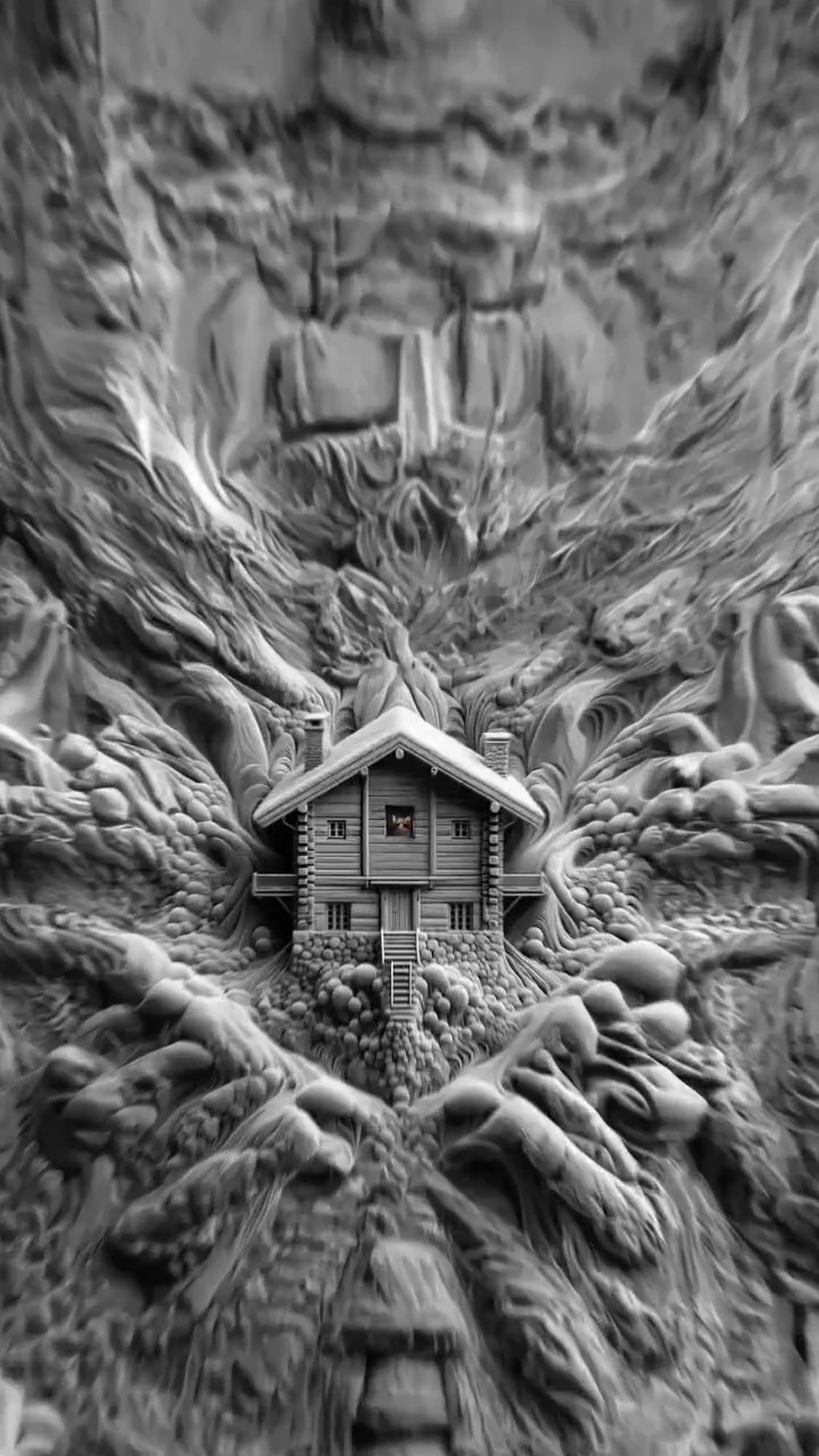 A window. A door. A few steps. The smallest architectural details turn terrain into a place.