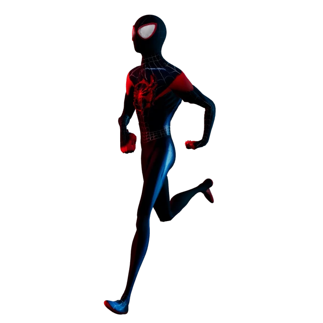 The Upside runner mid-stride