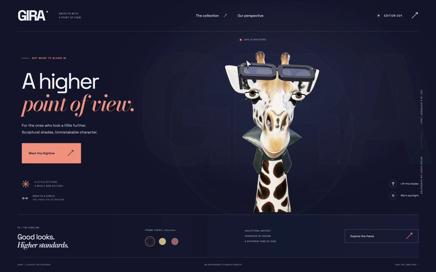 GIRA website by Scrollhaus
