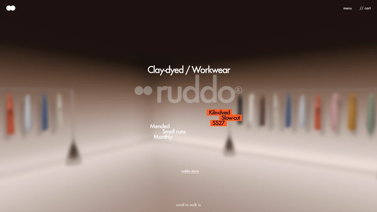 RUDDO website by Scrollhaus